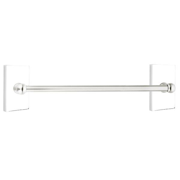 Emtek - Traditional Brass Towel Bar, 24 Inch