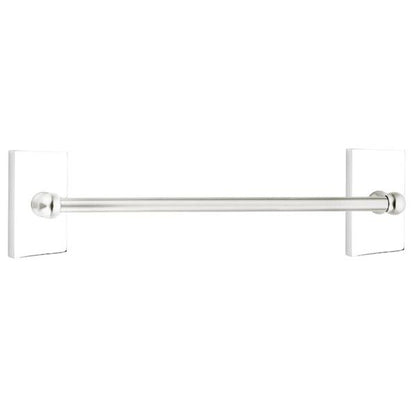 Emtek - Traditional Brass Towel Bar, 24 Inch
