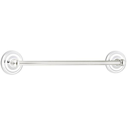Emtek - Traditional Brass Towel Bar, 24 Inch