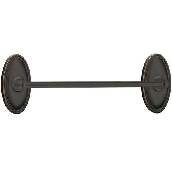 Emtek - Traditional Brass Towel Bar, 24 Inch