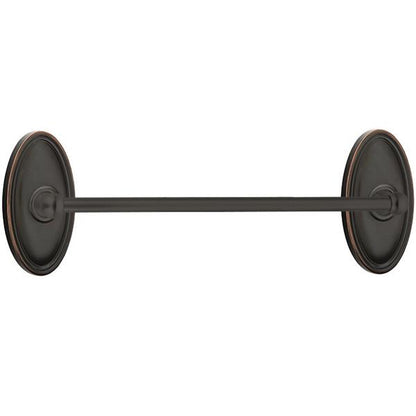 Emtek - Traditional Brass Towel Bar, 24 Inch