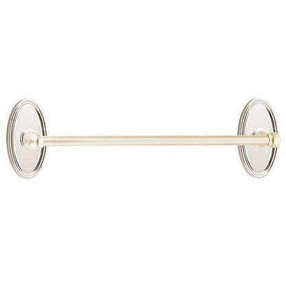 Emtek - Traditional Brass Towel Bar, 24 Inch