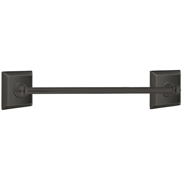 Emtek - Traditional Brass Towel Bar, 24 Inch