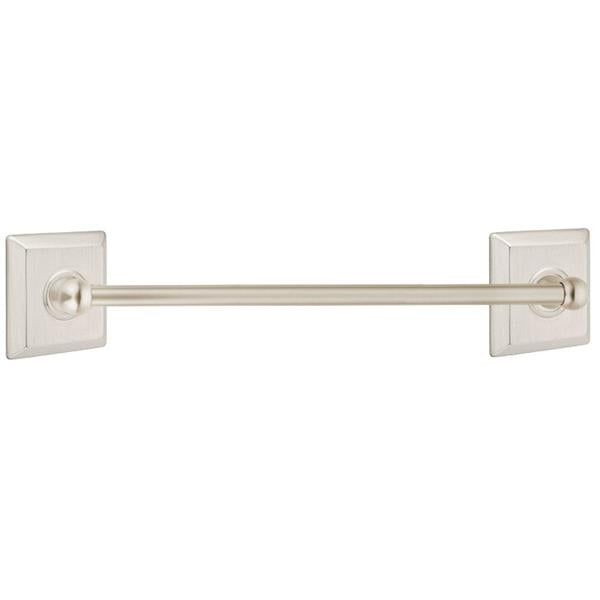 Emtek - Traditional Brass Towel Bar, 24 Inch