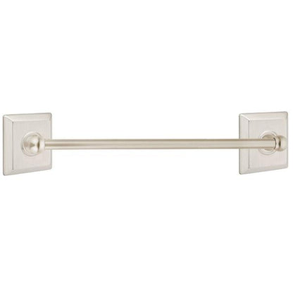 Emtek - Traditional Brass Towel Bar, 24 Inch
