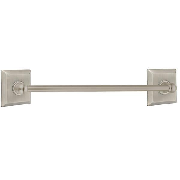 Emtek - Traditional Brass Towel Bar, 24 Inch