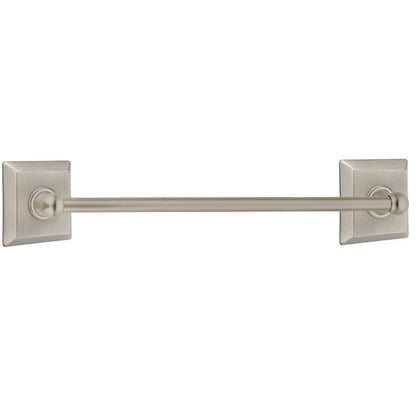 Emtek - Traditional Brass Towel Bar, 24 Inch