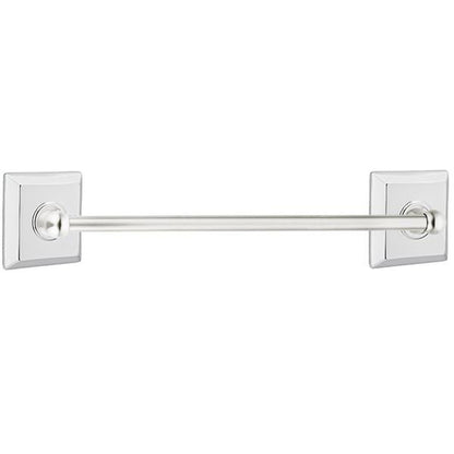 Emtek - Traditional Brass Towel Bar, 24 Inch