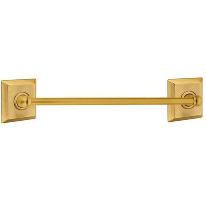 Emtek - Traditional Brass Towel Bar, 24 Inch