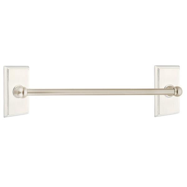Emtek - Traditional Brass Towel Bar, 24 Inch