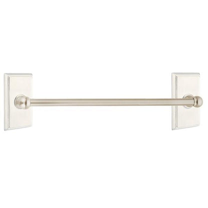 Emtek - Traditional Brass Towel Bar, 24 Inch