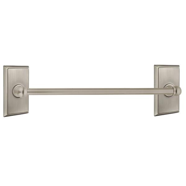Emtek - Traditional Brass Towel Bar, 24 Inch