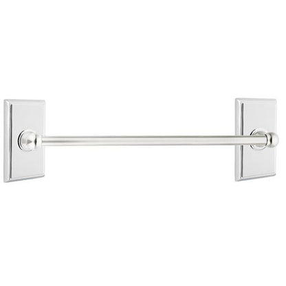 Emtek - Traditional Brass Towel Bar, 24 Inch