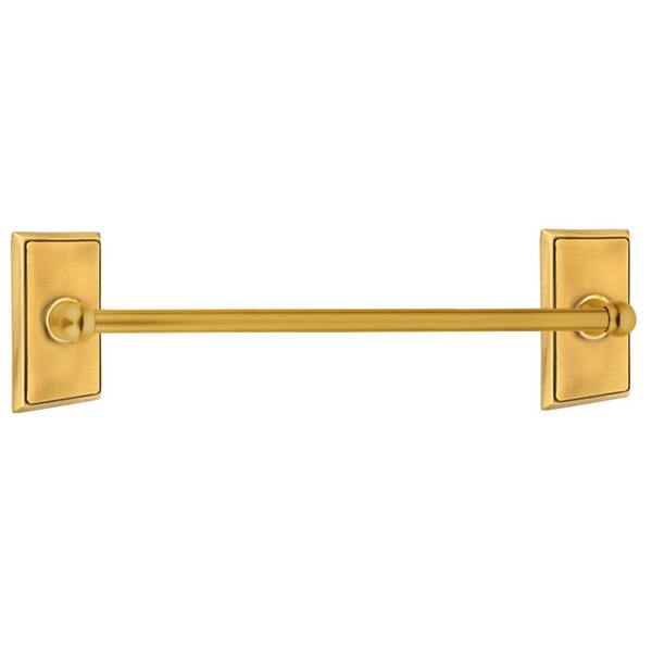 Emtek - Traditional Brass Towel Bar, 24 Inch