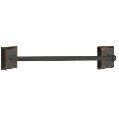 Emtek - Traditional Brass Towel Bar, 24 Inch