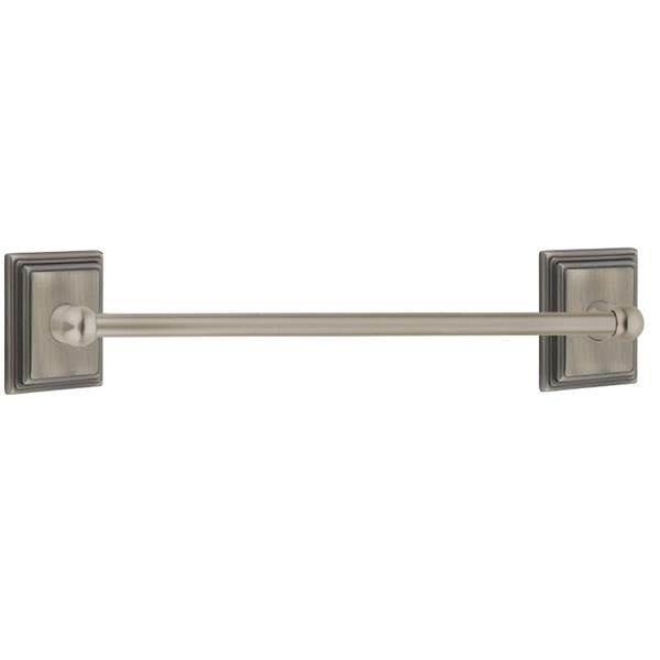 Emtek - Traditional Brass Towel Bar, 24 Inch