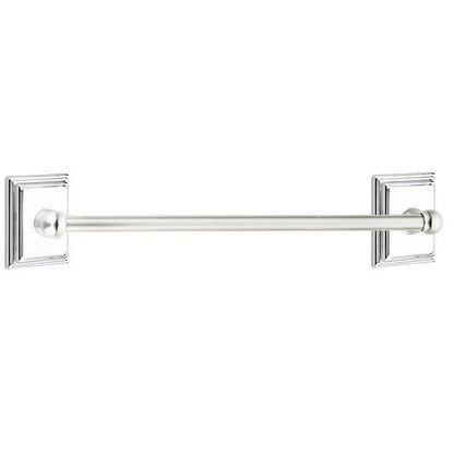 Emtek - Traditional Brass Towel Bar, 24 Inch