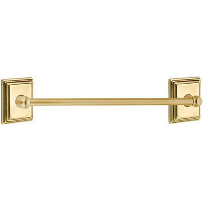 Emtek - Traditional Brass Towel Bar, 24 Inch