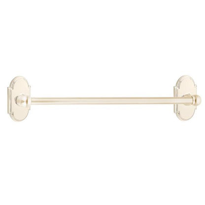 Emtek - Traditional Brass Towel Bar, 24 Inch
