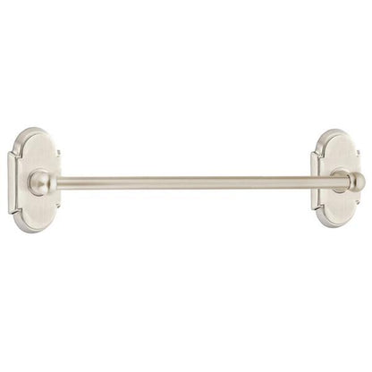 Emtek - Traditional Brass Towel Bar, 24 Inch