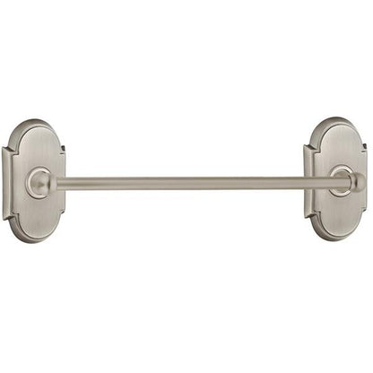Emtek - Traditional Brass Towel Bar, 24 Inch