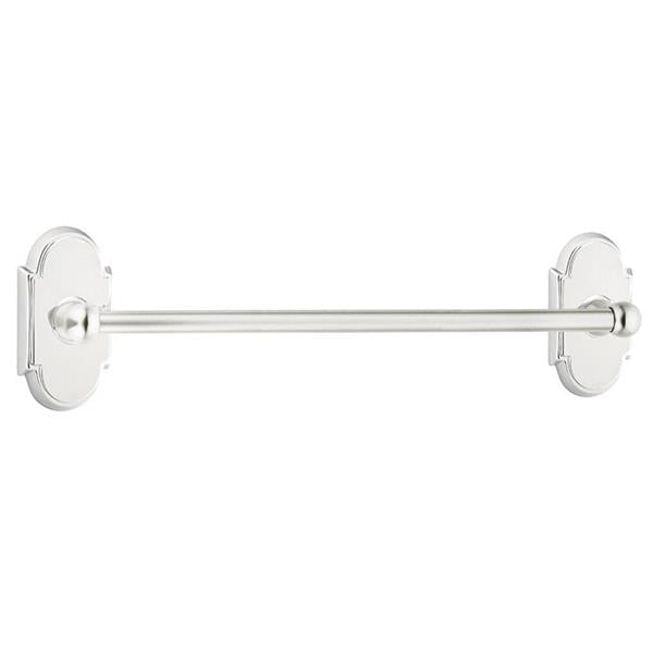 Emtek - Traditional Brass Towel Bar, 24 Inch