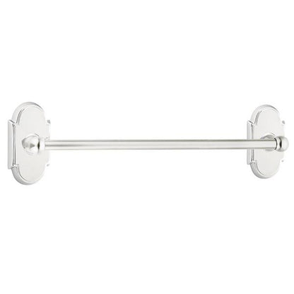 Emtek - Traditional Brass Towel Bar, 24 Inch