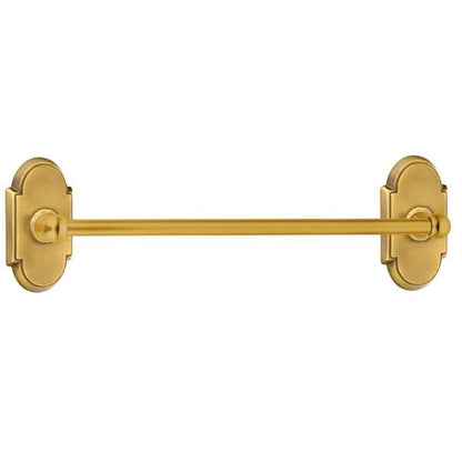 Emtek - Traditional Brass Towel Bar, 24 Inch