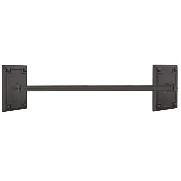 Emtek - Traditional Brass Towel Bar, 30 Inch