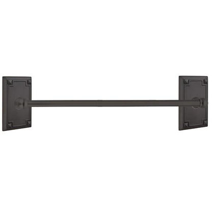 Emtek - Traditional Brass Towel Bar, 30 Inch