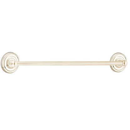 Emtek - Traditional Brass Towel Bar, 30 Inch