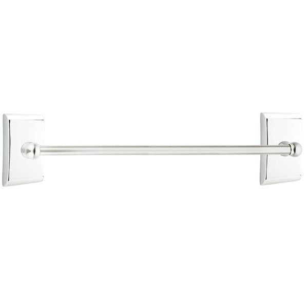 Emtek - Traditional Brass Towel Bar, 30 Inch