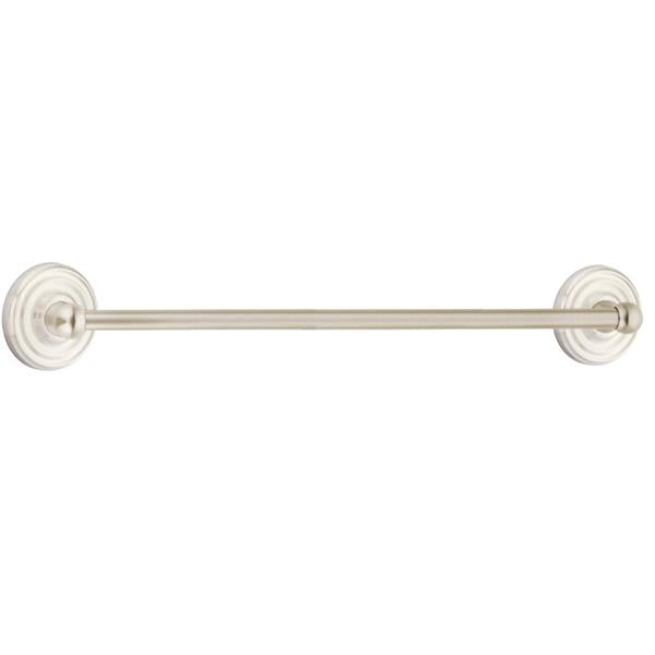 Emtek - Traditional Brass Towel Bar, 30 Inch