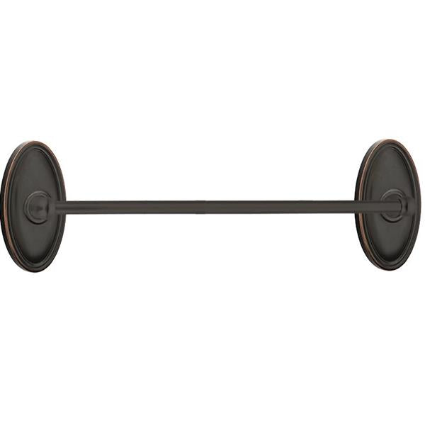 Emtek - Traditional Brass Towel Bar, 30 Inch