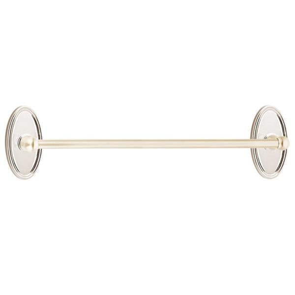Emtek - Traditional Brass Towel Bar, 30 Inch