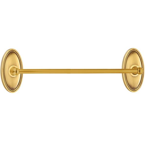 Emtek - Traditional Brass Towel Bar, 30 Inch