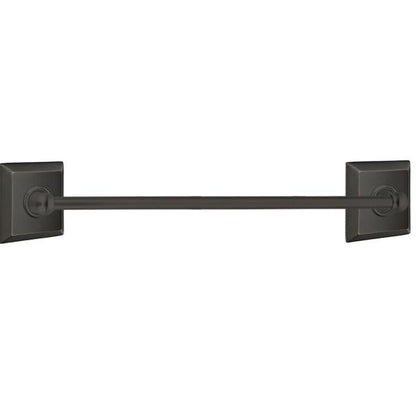 Emtek - Traditional Brass Towel Bar, 30 Inch