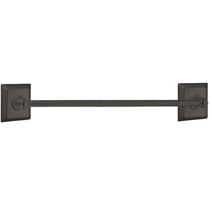 Emtek - Traditional Brass Towel Bar, 30 Inch