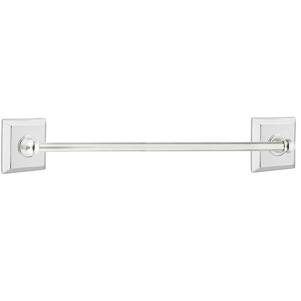 Emtek - Traditional Brass Towel Bar, 30 Inch