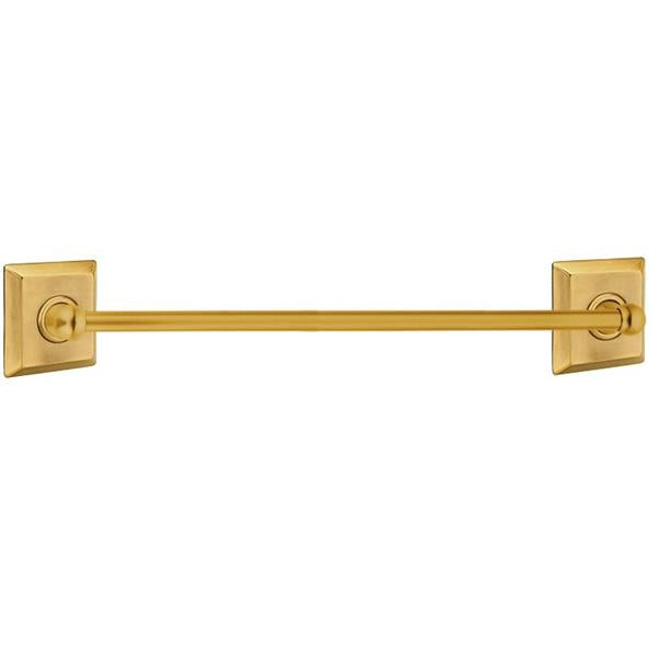 Emtek - Traditional Brass Towel Bar, 30 Inch