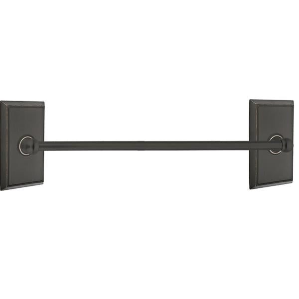 Emtek - Traditional Brass Towel Bar, 30 Inch