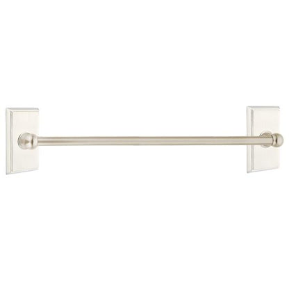 Emtek - Traditional Brass Towel Bar, 30 Inch