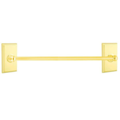 Emtek - Traditional Brass Towel Bar, 30 Inch