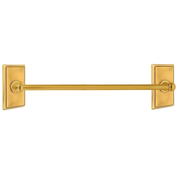 Emtek - Traditional Brass Towel Bar, 30 Inch