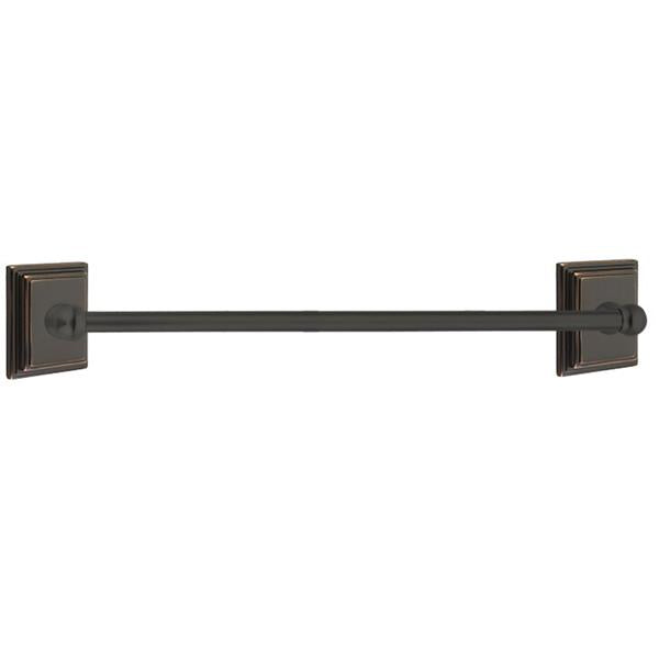 Emtek - Traditional Brass Towel Bar, 30 Inch