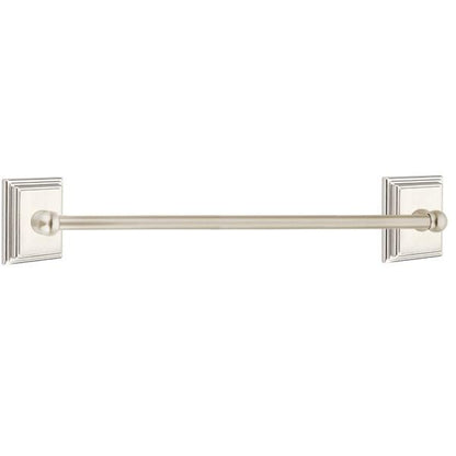 Emtek - Traditional Brass Towel Bar, 30 Inch