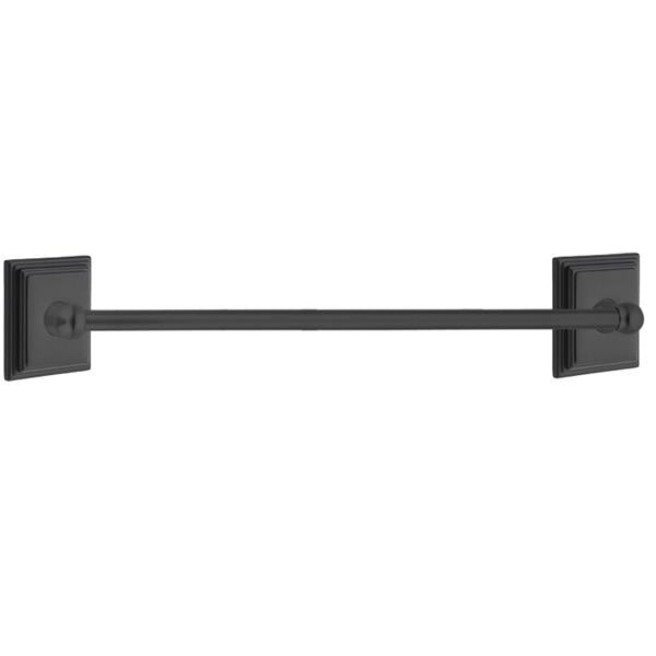 Emtek - Traditional Brass Towel Bar, 30 Inch