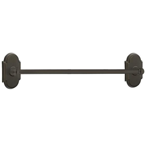 Emtek - Traditional Brass Towel Bar, 30 Inch