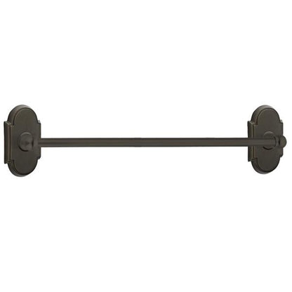 Emtek - Traditional Brass Towel Bar, 30 Inch