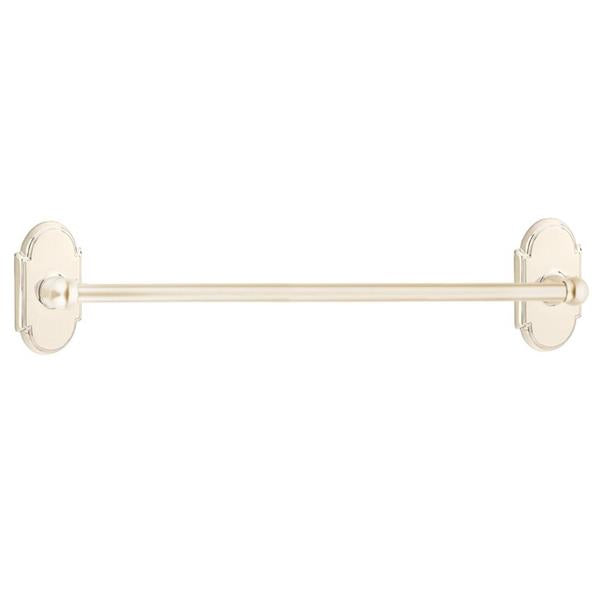 Emtek - Traditional Brass Towel Bar, 30 Inch
